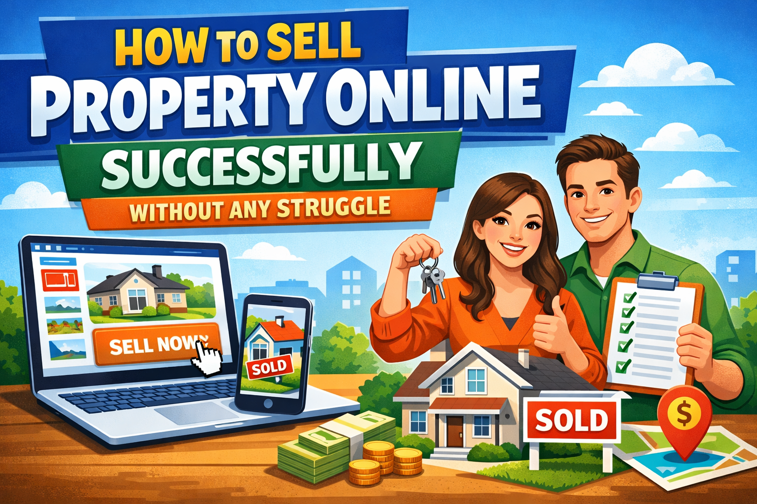 How to Sell Property Online Successfully Without Any Struggle