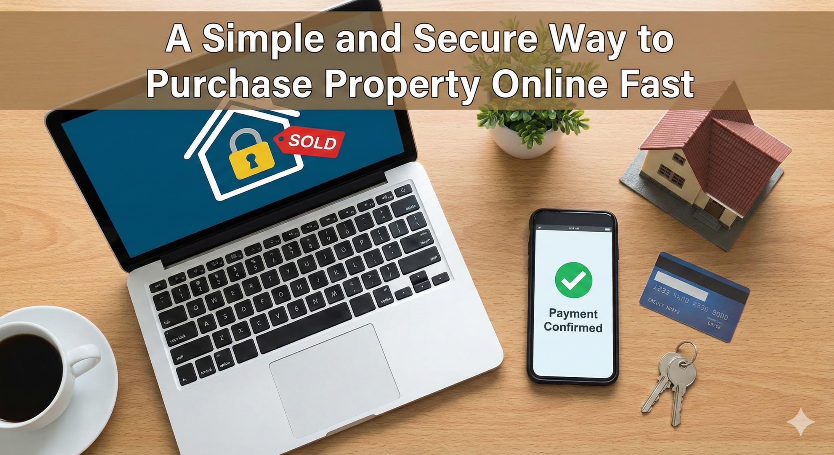 A Simple and Secure Way to Purchase Property Online Fast