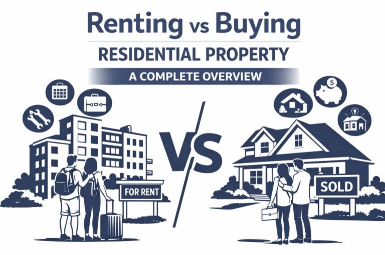 A Complete Overview of Renting vs Buying Residential Property